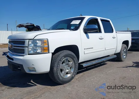 2012 Chevrolet Silverado 1500 Ltz из США, поврежденный, VIN 3GCPKTE70CG254159